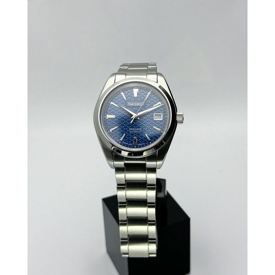 Custom Seiko Mod • Blue Sharp Edge Presage • 39mm